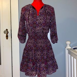 NEW - Quarter Sleeve Amethyst Spring Time Dress